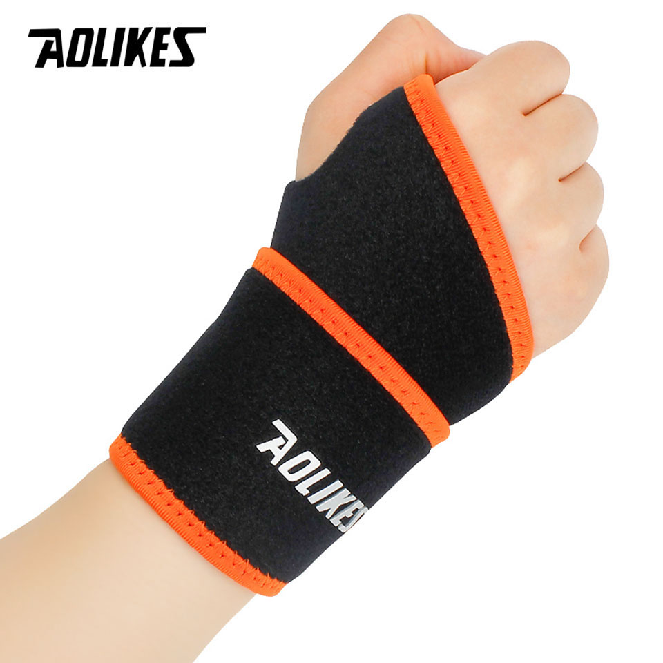 Wrist Wraps Weightlifting Support - AOLIKES 1 PC Handgelenk Brace Unterstützung